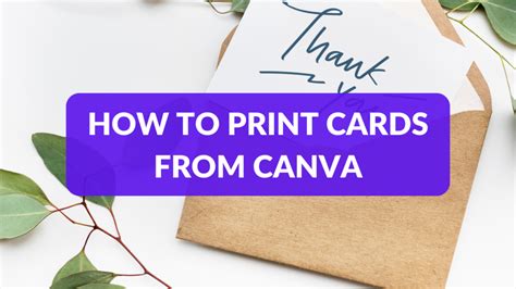 How to Print a Card from Canva: When Penguins Learn to Fly