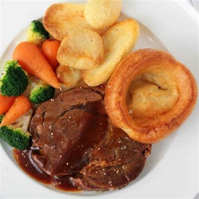  Yorkshire Pudding: Savor the Crispy Shell and Rich, Flavorful Gravy within!